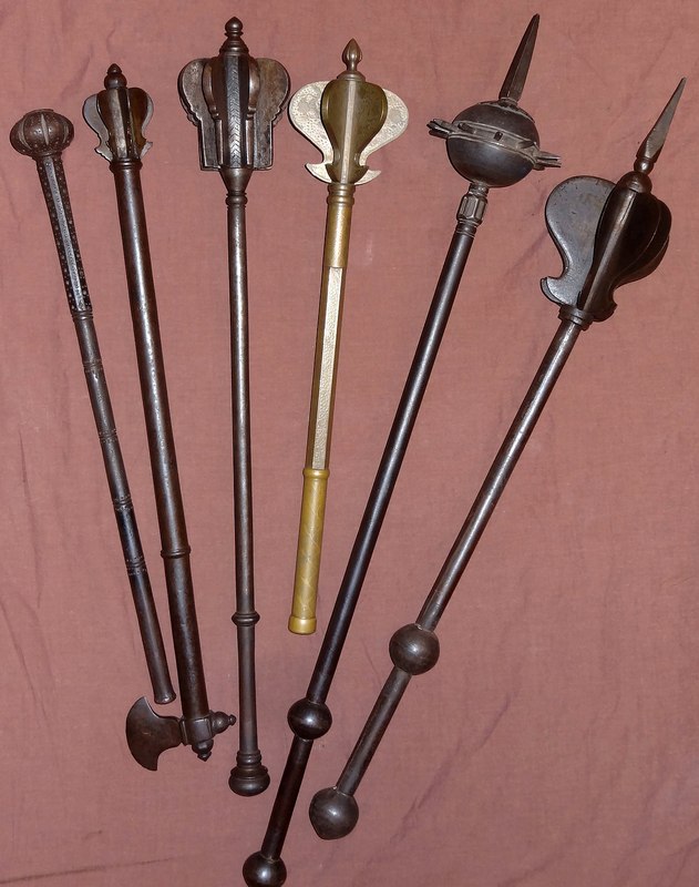 1200px Various Indo Persian maces