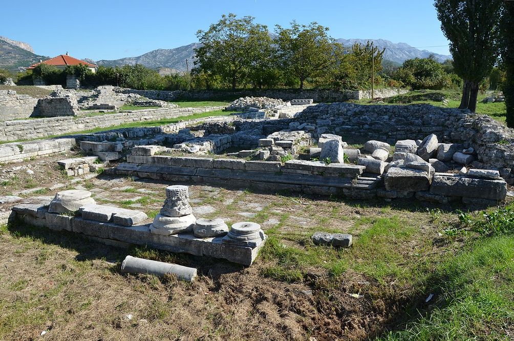1280px The ruins of the Temple of Dionysus or Liber Salona Dalmatia 12287996696