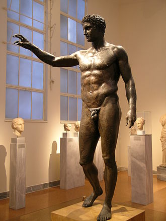 330px Antikythera statue front