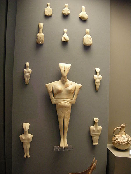 450px Cycladic idols
