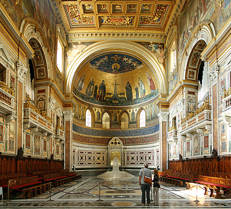 800px Chor Apsis San Giovanni Laterano Rom