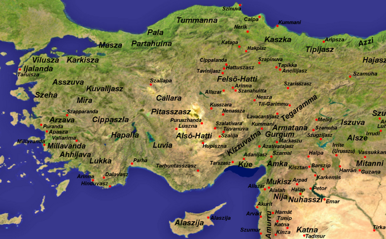 Anatólia a hettita időkben