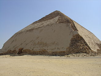 BENT Snefrus Bent Pyramid in Dahshur