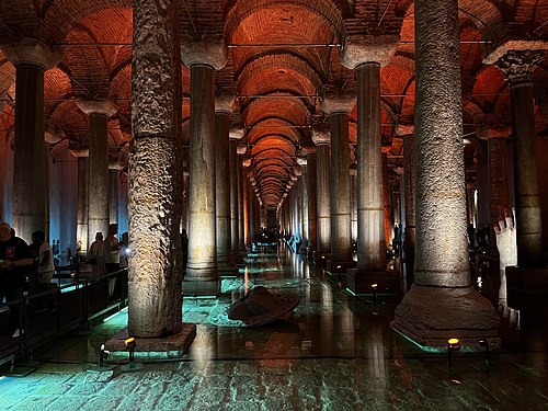 Basilica Cistern after restoration 2022 11