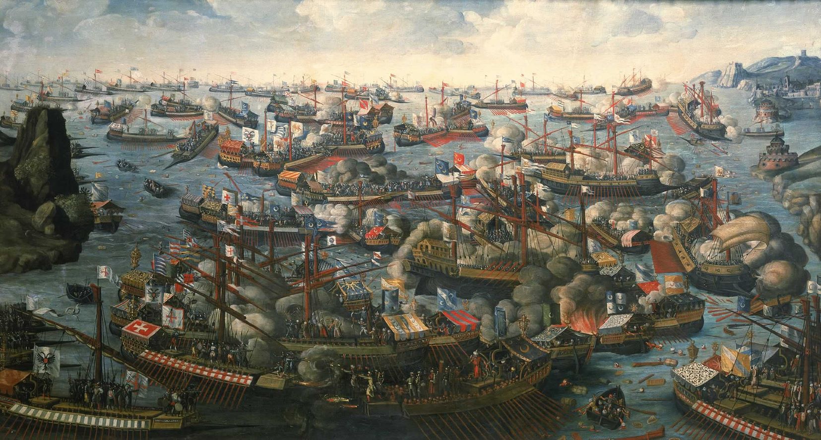 Battle of Lepanto 1571 fel