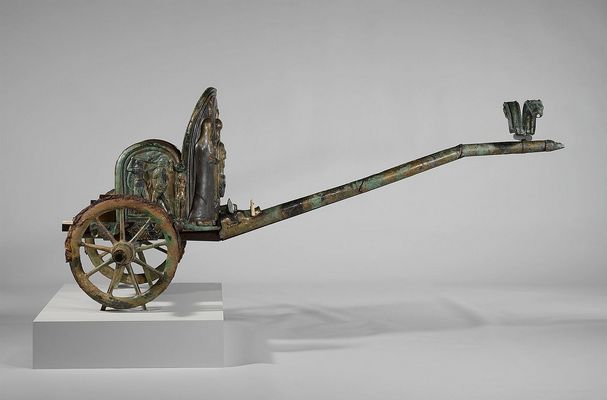 CMonteleone chariot Bronze chariot inlaid with ivory MET DP137946
