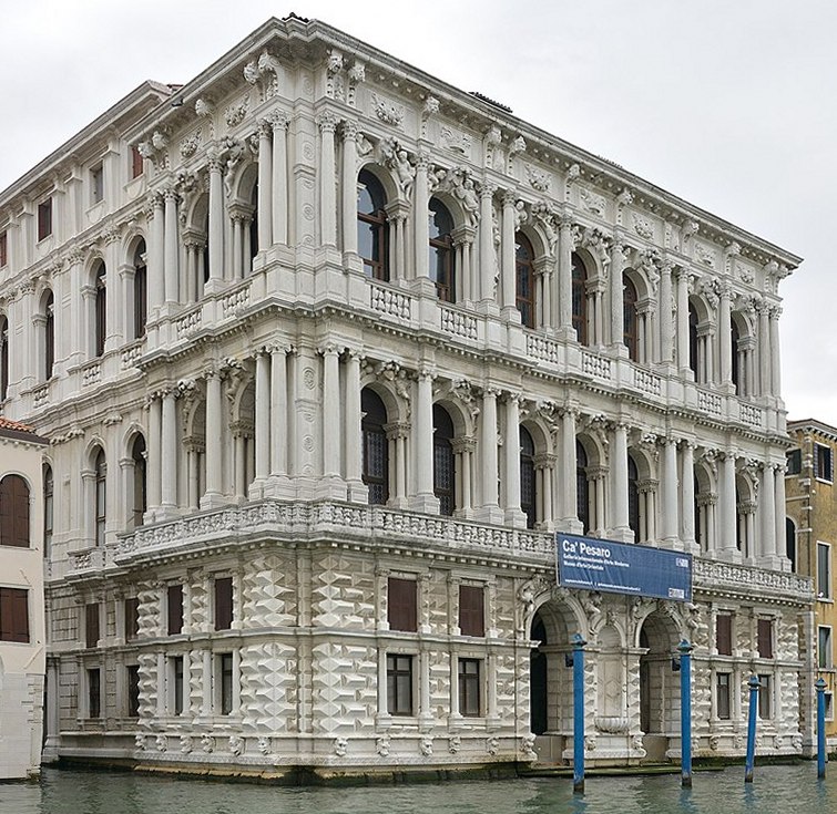 CaPesaro di Baldassarre Longhena facciata sul Canal Grande