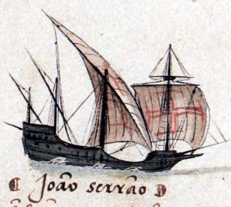 Caravela de armada of Joao Serrao 1