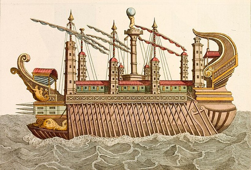 Depiction of Syracosia SHIP by N Witsen