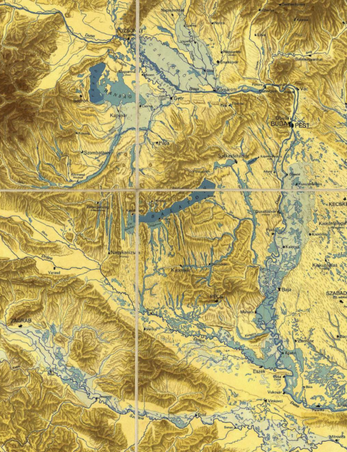 Dunántúl vízrajza 1938 2