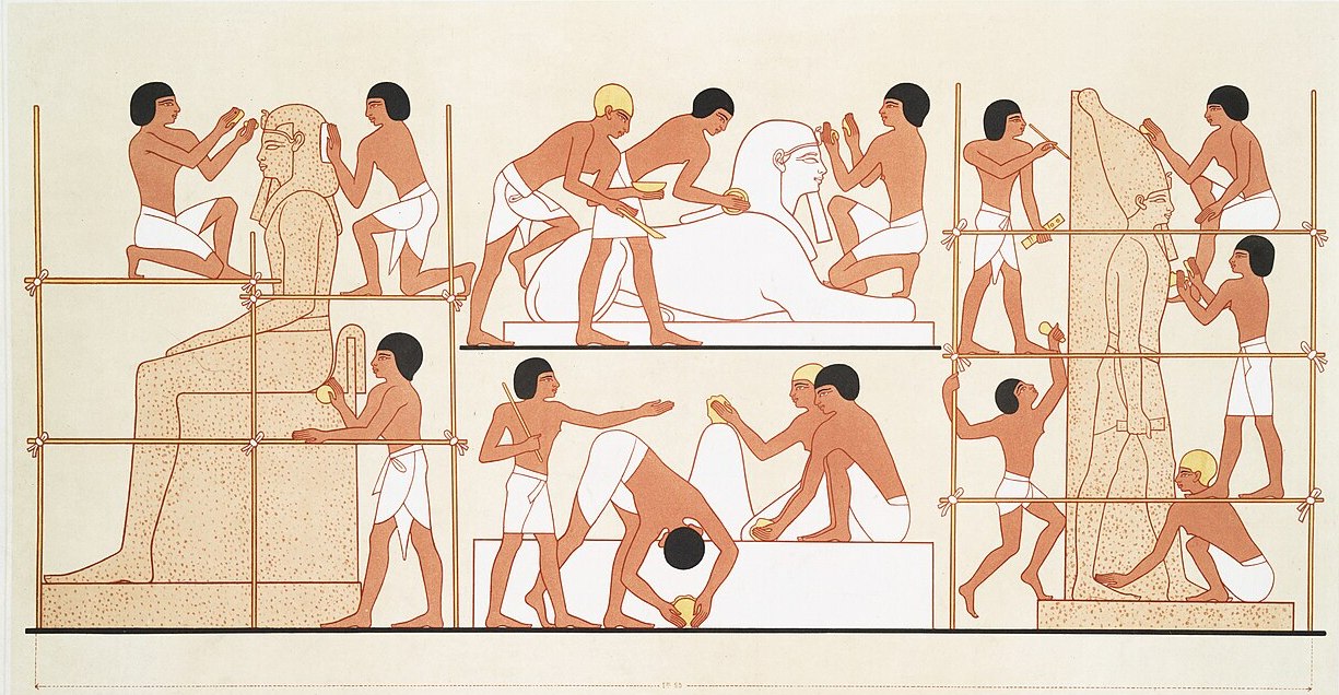 Egyptian illustration from the public domain digitally enhanced by rawpixel com 121