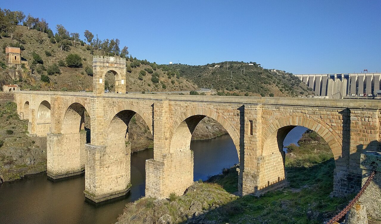 El puente de Alcántara Cáceres