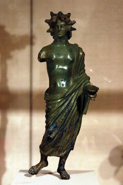 Etruscan solar deity New York City Metropolitan