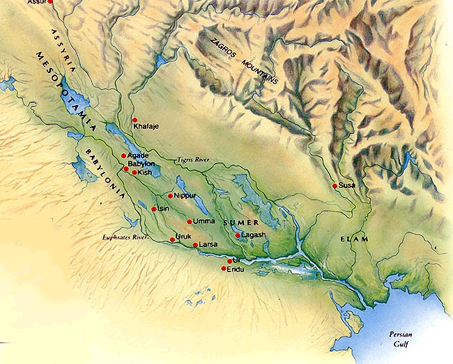 Eufr térkép