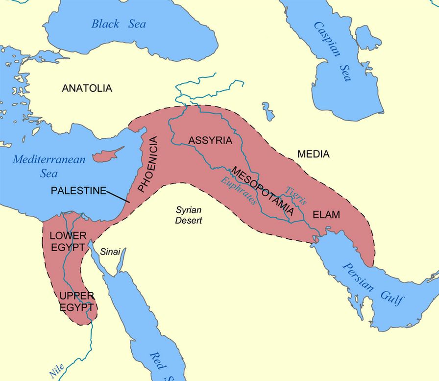 Fertile Crescent map 1