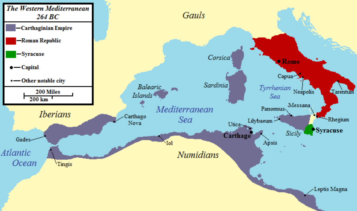 First Punic War 264 BC