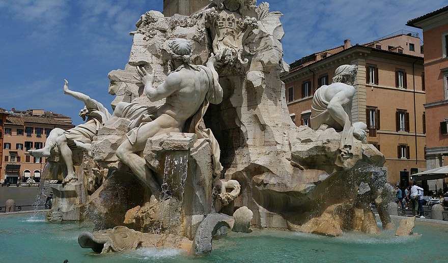 Fontana dei Quattro Fiumi Roma Piazza Navona