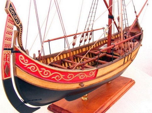 Free shipping Classical Turkey Marmara Trade Boat sailboat model Ottoman bosphorus strait coast trade ships