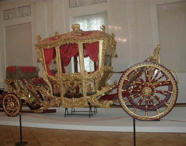 Golden Cart Hermitage St. Petersburg 20021009