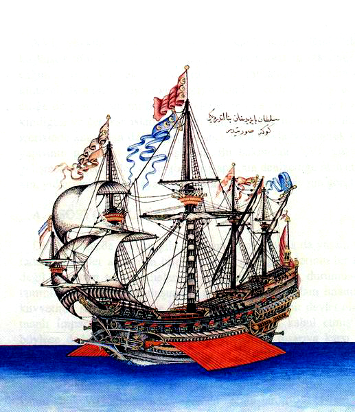 Göke 1495 the flagship of Kemal Reis 1495