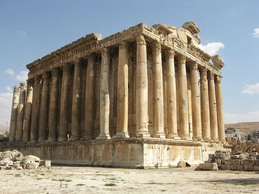 Lebanon Baalbek Temple of Bacchus 2