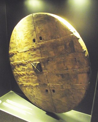 Ljubljana Marshes Wheel from around 3150 BCE the oldest known wooden wheel in the world