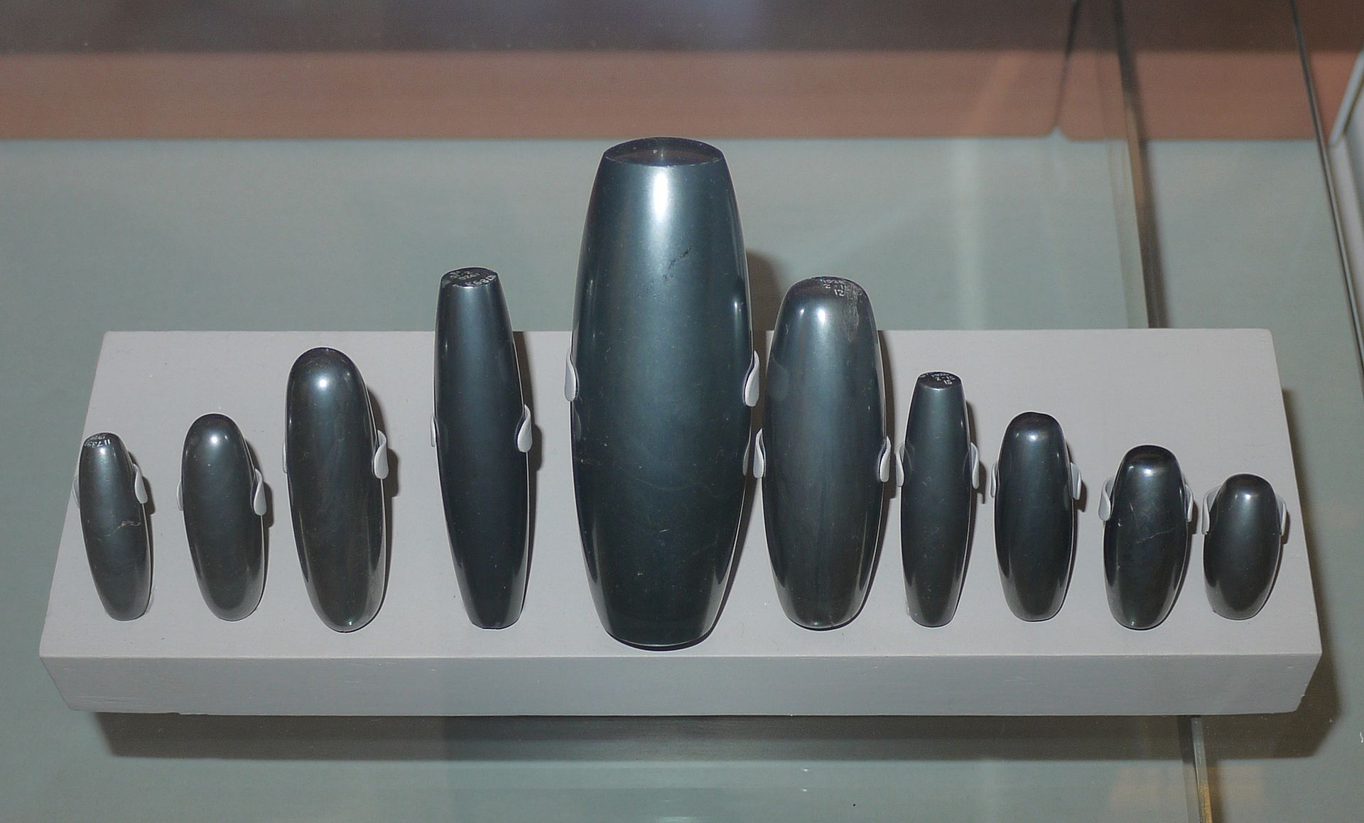 Mesopotamian weights made from haematite
