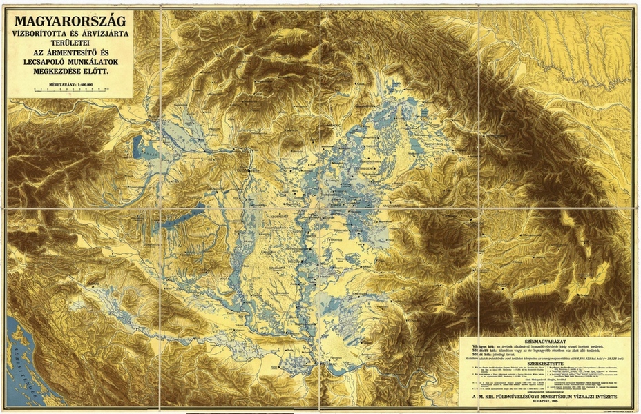 Mo vízrajz 1938 jó