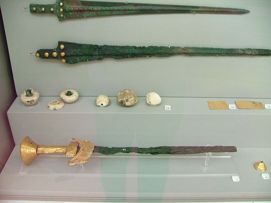 Mycenaean bronze swords