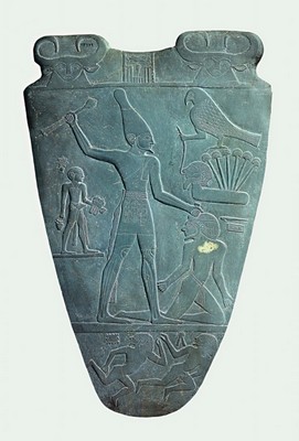 Narmer Palette Smiting Side Egypt Tours Portal
