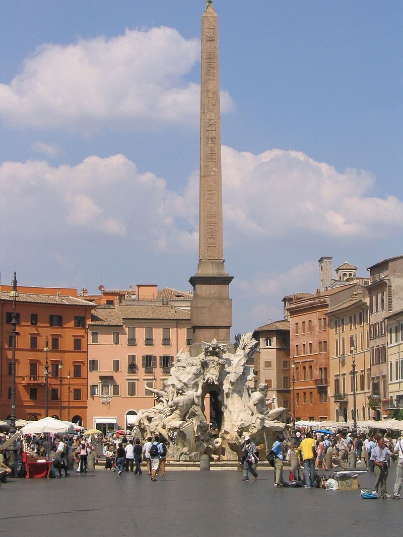 Obelisk Navona Rom