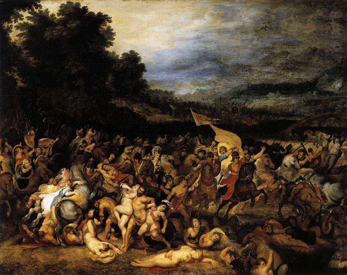 Peter Paul Rubens The Battle of the Amazons MeisterDrucke 27246