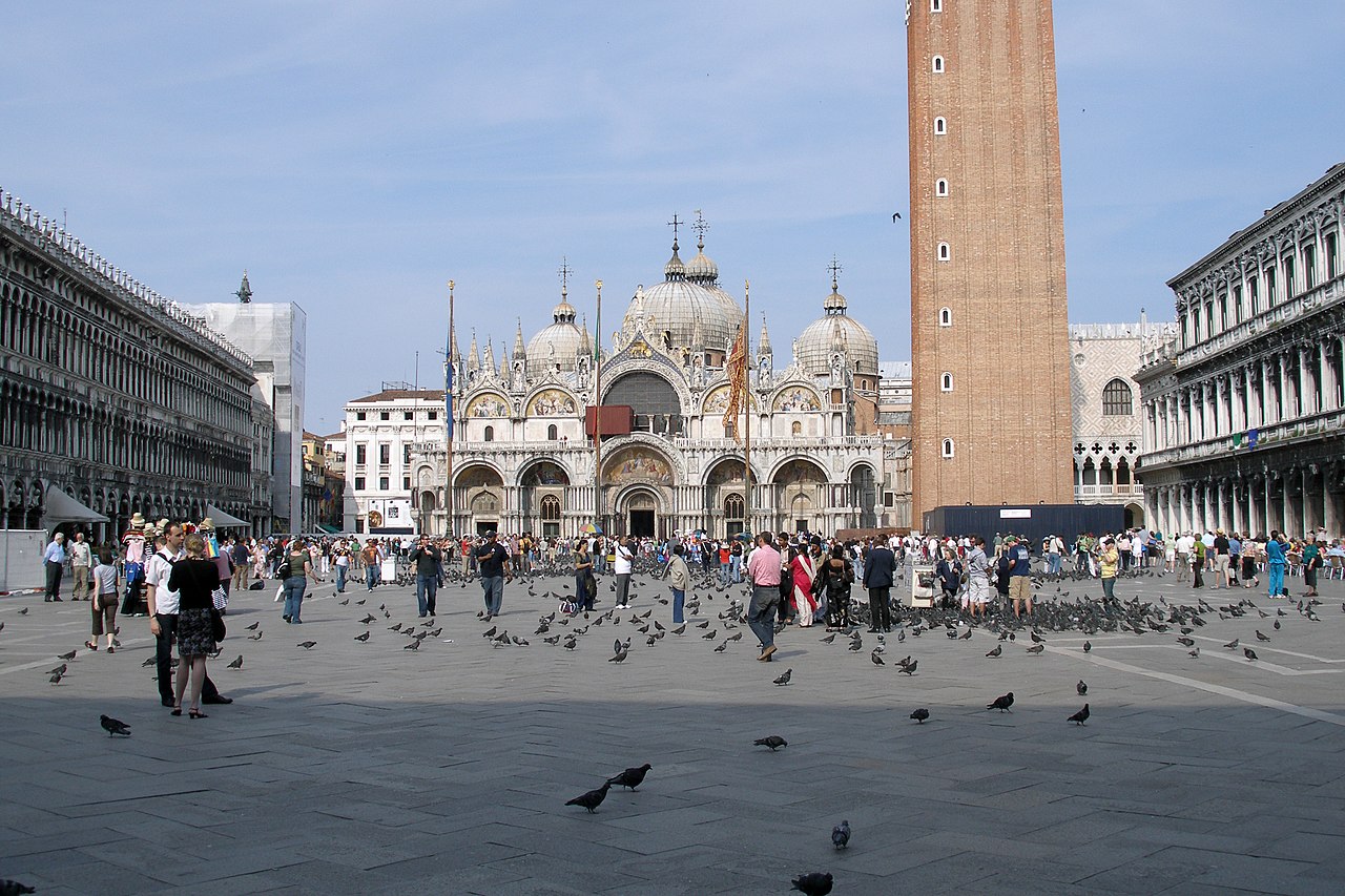 Piazza San Marco St Marks Square Venice Italy