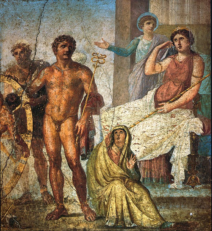 Pompeii Casa dei Vettii Ixion