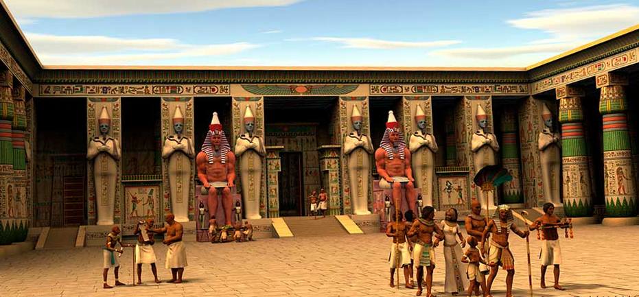 Ramesseum Second Court