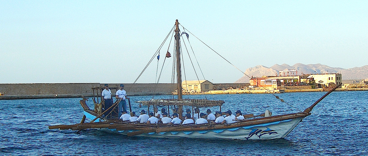 Replica Minoan ship