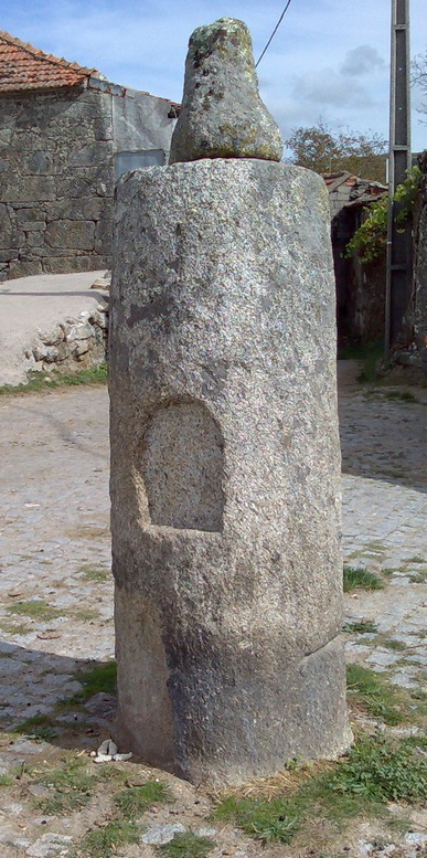 Roman milestone rabagao portugal