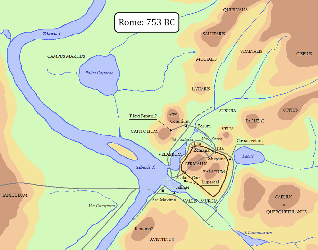 Rome in 753 BC