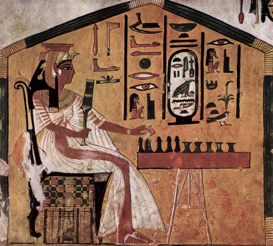 SENET Maler der Grabkammer der Nefertari 003