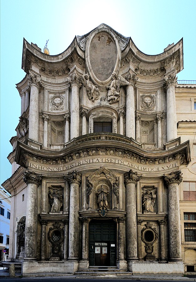 San Carlo alle Quattro Fontane Front