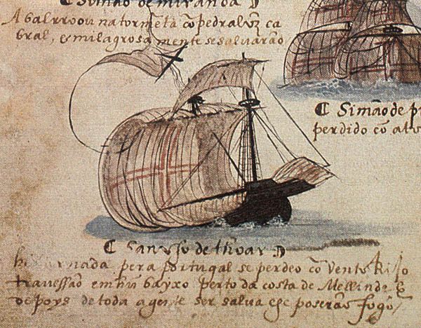 Sancho de Tovars ship named El Rei