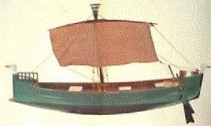 Sea peoples vessel from Mendinet Habu