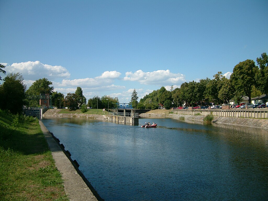Sió sluice gate