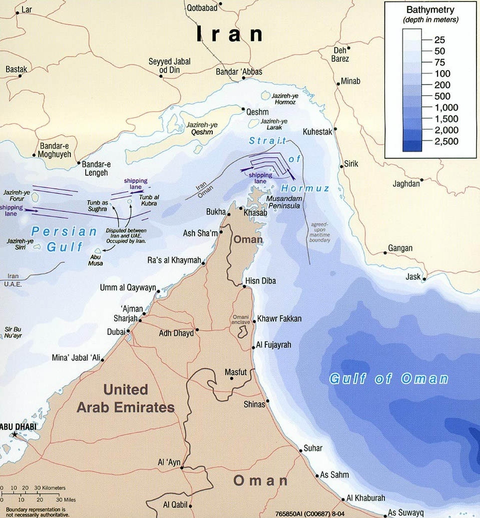 Strait of hormuz full