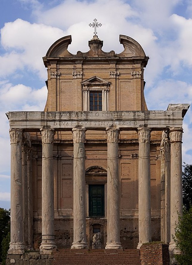Temple of Antoninus and Faustina Roma