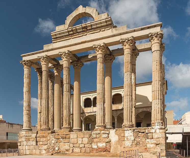 Temple of Diana in Mérida