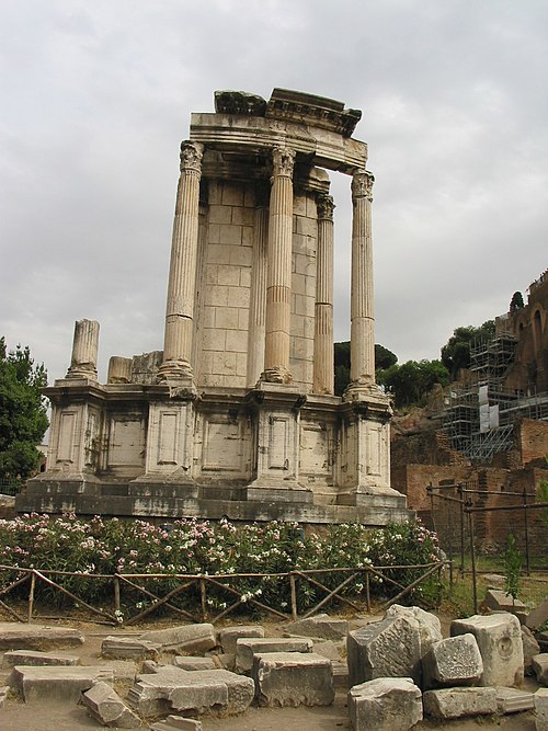 Temple of Vesta elevation 1