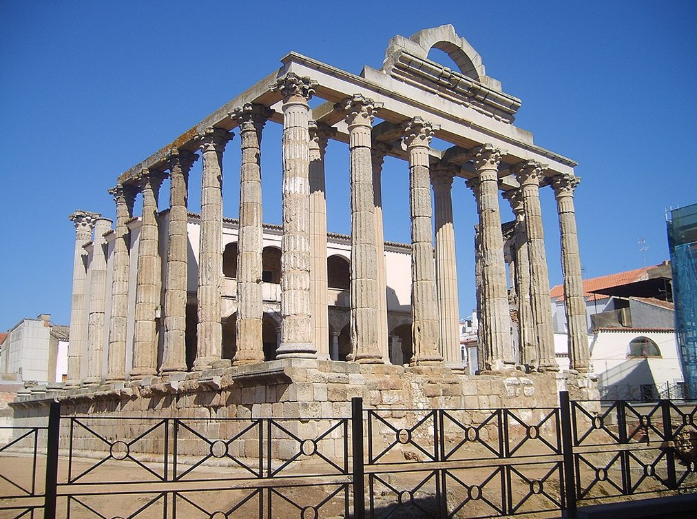 Templo de Diana en Mérida