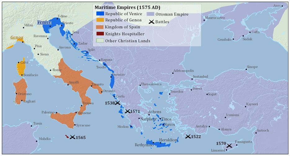 The Maritime Republics of Venice Genoa and Pisa