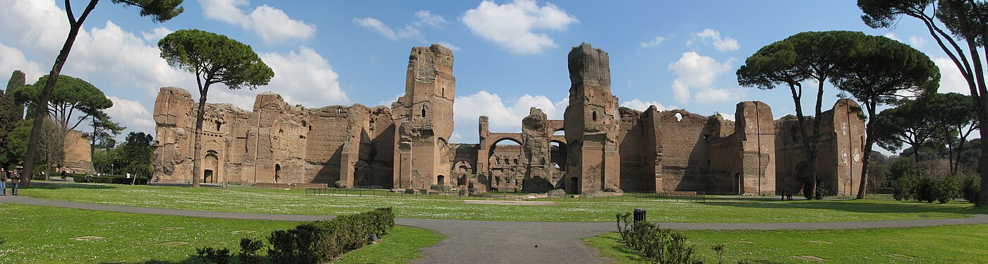 Thermae of Caracalla Panorama